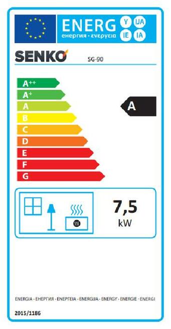 Piec kuchenny kuchnia SENKO SG-90 - czerwona
