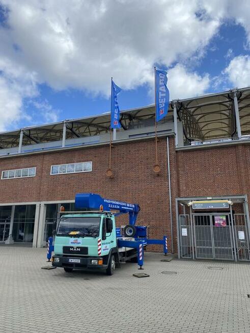 Podnośnik koszowy 35/30/26/25/22/20m Wynajem z operatorem