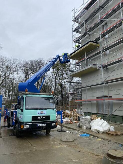 Podnośnik koszowy 35/30/26/25/22/20m Wynajem z operatorem