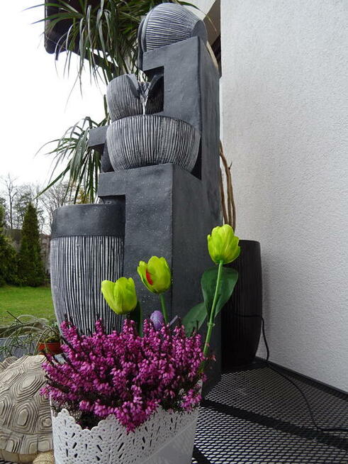 FONTANNA OGRODOWA A D A wys.117cm ! ośw. LED !