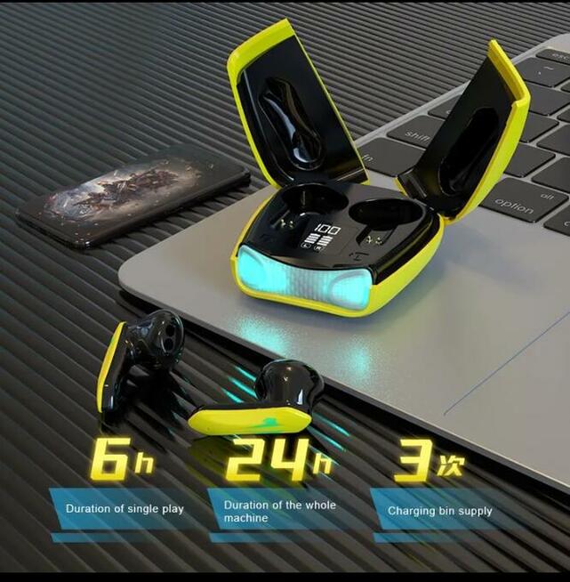 NOWE Słuchawki bezprzewodowe bluetooth