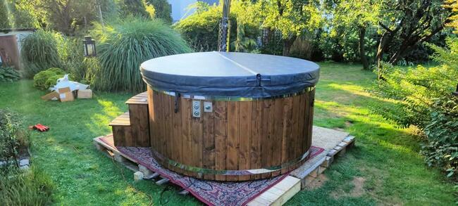 Balia ogrodowa / jacuzzi / bania na 8 osób. Transport