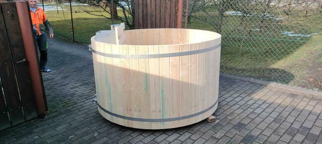 Balia ogrodowa / jacuzzi / bania na 8 osób. Transport