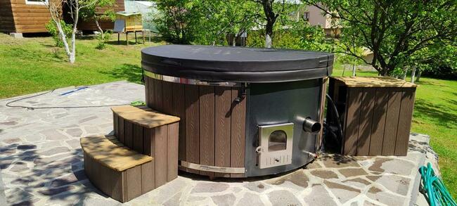 Balia ogrodowa / jacuzzi / bania na 8 osób. Transport