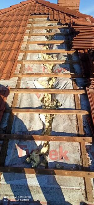 Naprawa izolacji poddasza kuna na dachu