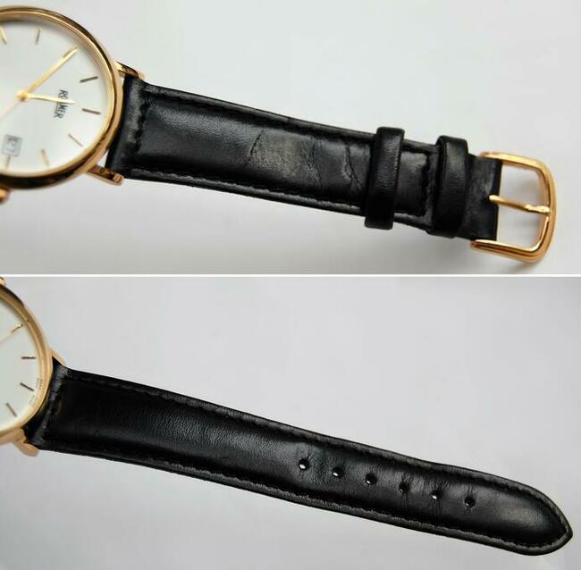 Zegarek męski Roamer of Switzerland 503.209 złoty skórzany