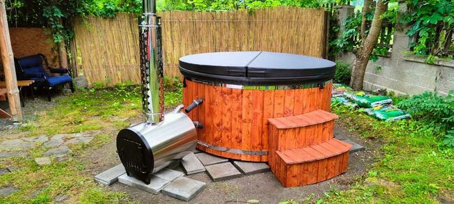 Balia ogrodowa / jacuzzi / bania na 8 osób. Transport