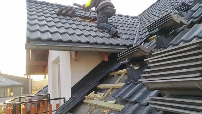 Naprawa izolacji poddasza kuna na dachu