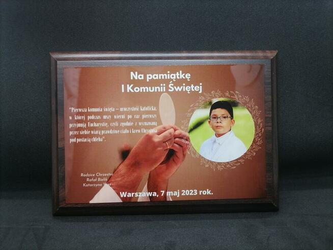 Pamiątka Komunii, Chrztu, Ślubu i inne.