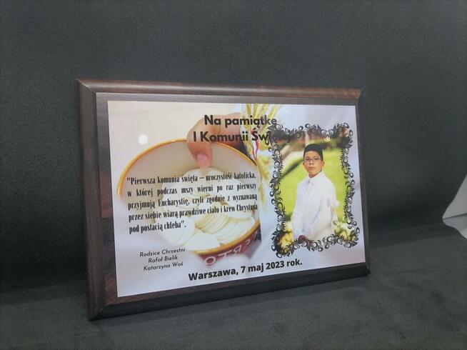 Pamiątka Komunii, Chrztu, Ślubu i inne.