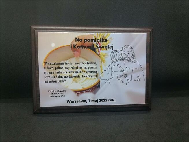 Pamiątka Komunii, Chrztu, Ślubu i inne.