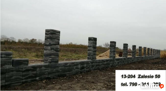 Bloczki Ogrodzeniowe Bloczek Ogrodzeniowy Mozaika