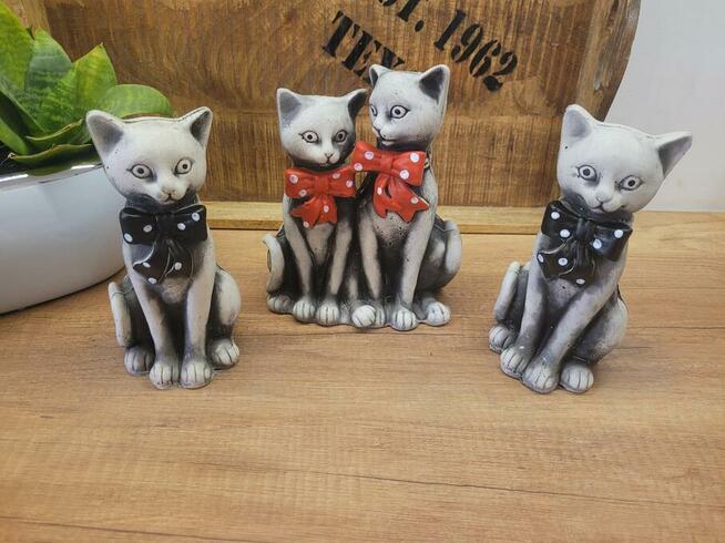 kot koty gipsowe figurka dekoracja