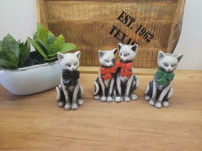 kot koty gipsowe figurka dekoracja