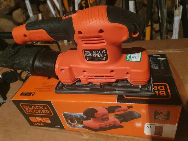 Szlifierka wielofunkcyjna Black&Decker BEW220 150 W 230 V