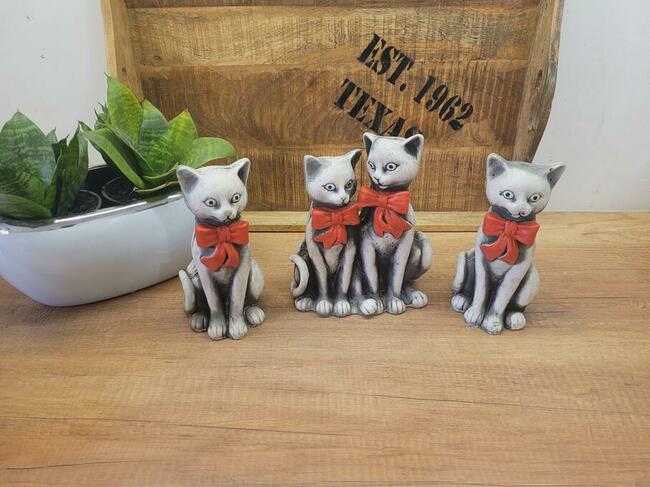 kot koty gipsowe figurka dekoracja