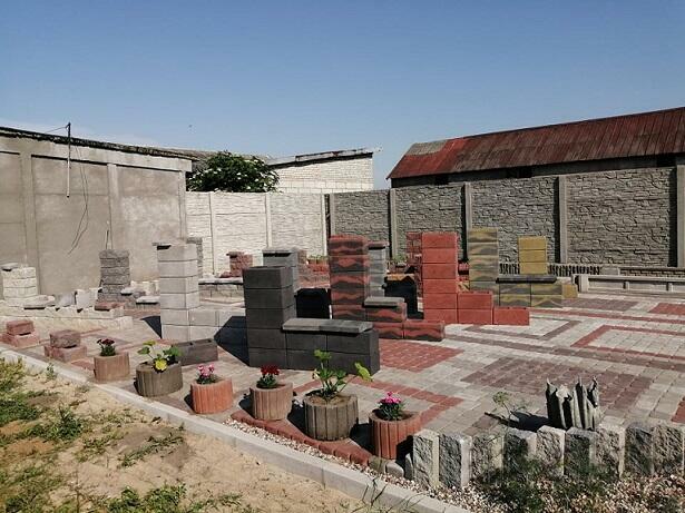 Bloczki Ogrodzeniowe Bloczek Ogrodzeniowy Brązowy , Betonow