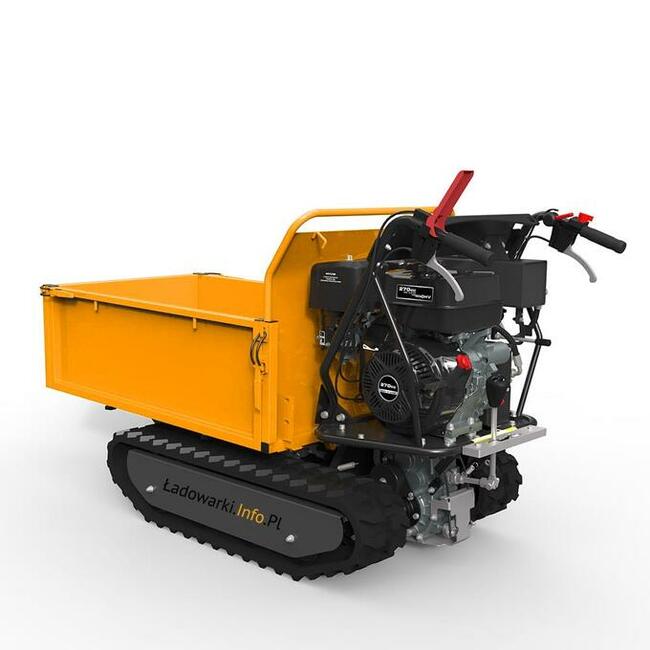 Wozidło spalinowe taczka, gąsienicowa D50HB - udźwig 500kg