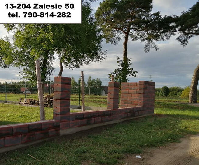 Bloczek Ogrodzeniowy Bloczki Betonowe Mozaika