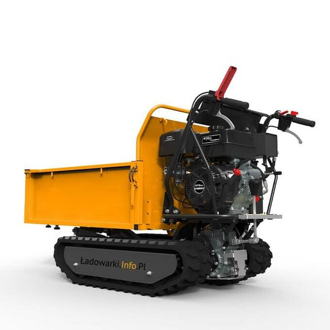 Wozidło spalinowe taczka, gąsienicowa D50HB - udźwig 500kg