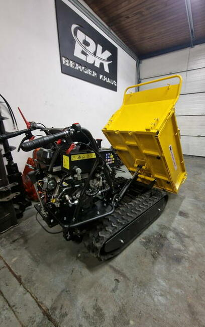 Wozidło spalinowe taczka, gąsienicowa D50HB - udźwig 500kg