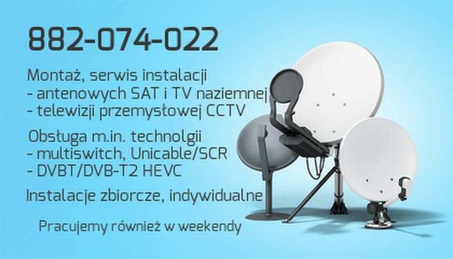 Midtech montaż, serwis anten satelitarnych i TV naziemnej