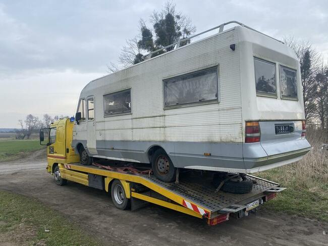 autolaweta laweta Pomoc drogowa transport maszyn rolniczych