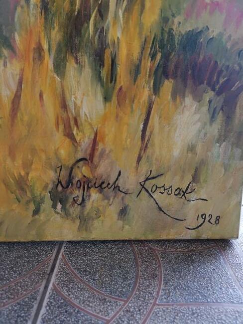 Kopia Wojciecha Kossaka 1926 Piłsudski na kasztance