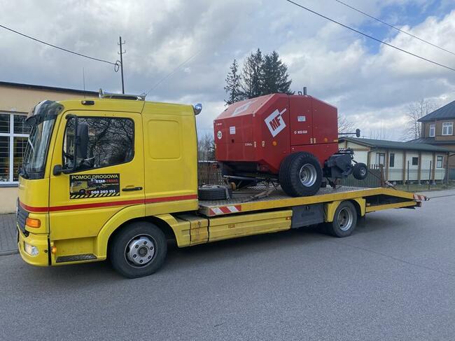 Pomoc drogowa autolaweta laweta usługi transportowe mrągowo