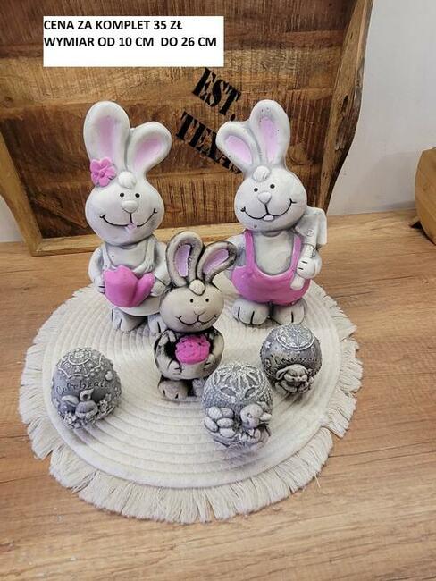 figurki gipsowe ogrodowe krasnal skrzaty z gipsu