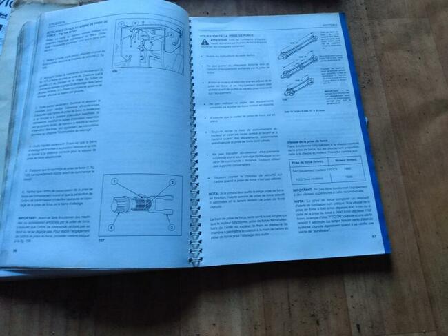 Instrukcje obsługi ciągników New Holland Ford