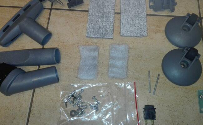 Zelmer Syrius 1600 typ.1600.3.K14H T-odkurzacz /części !