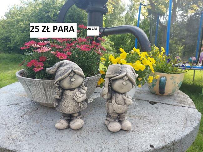 figurki ogrodowe skrzat krasnal