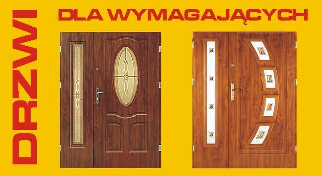 Drzwi zewnętrzne dwuskrzydłowe w 4 dni