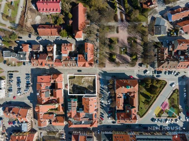 Mrągowo, działka budowlana w centrum