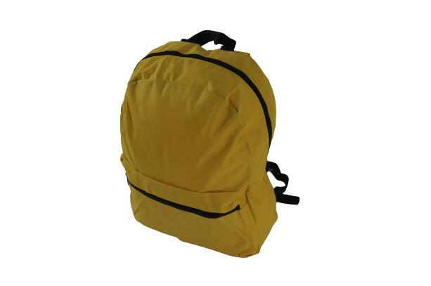Plecak poliester 40x30x15 kolor zółty