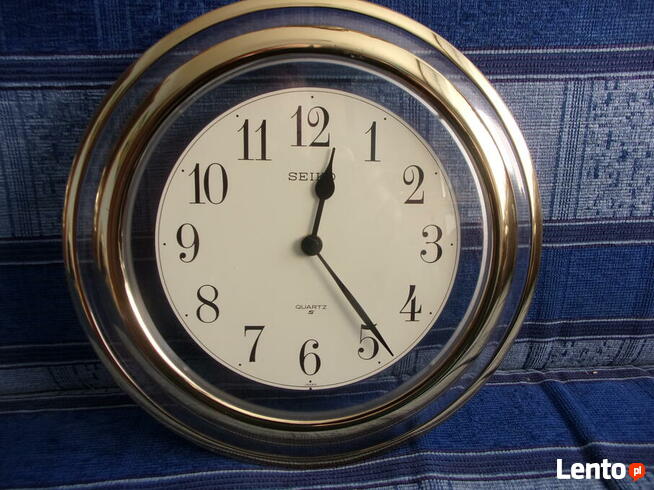Zegar ściennyJapoński SEIKO z lat 80 Super stan Vintage
