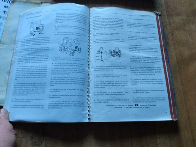 Instrukcje obsługi ciągników New Holland Ford