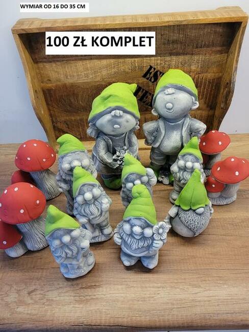 figurki ogrodowe skrzat krasnal