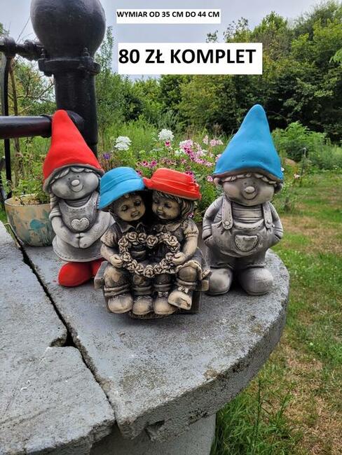 figurki ogrodowe skrzat krasnal