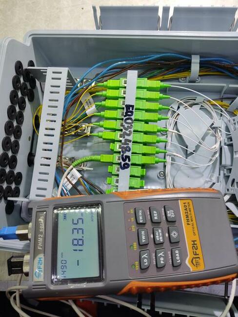 Naprawa światłowodu Łódź, spawanie światłowodów , pomiary.