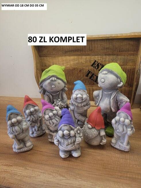 krasnal skrzat figurki gipsowe