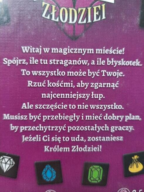 Gra planszowa Król zlodziei