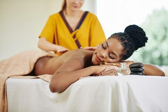 Masaż całościowy depilacja peeling Warszawa