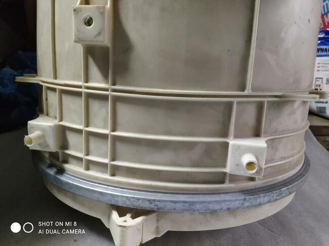 Układ piorący, bęben, krzyżak pralki Beko, Whirlpool