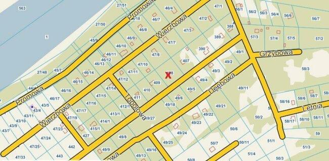 Duża działka z linią brzegową nad Bugiem k/Wyszkowa