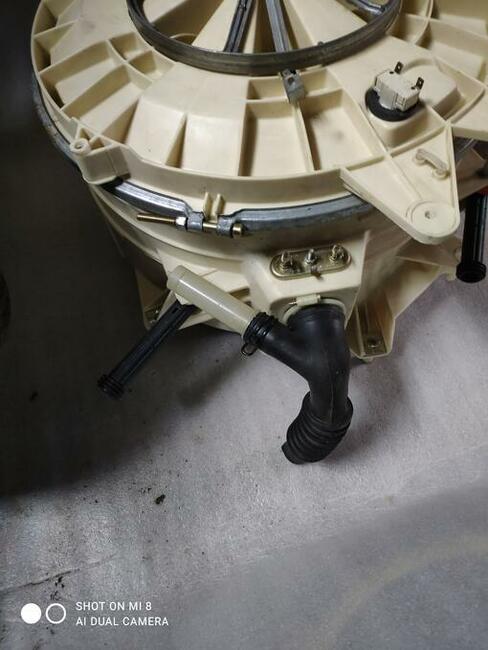 Układ piorący, bęben, krzyżak pralki Beko, Whirlpool