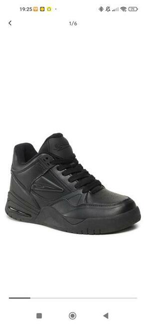 Czarne sneakersy Sprandi