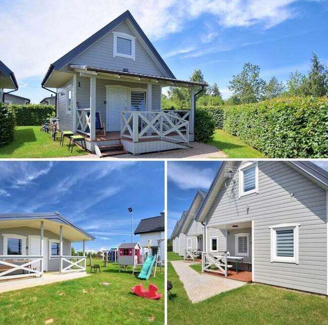 Domki całoroczne nad morzem i jeziorem Jarosławiec