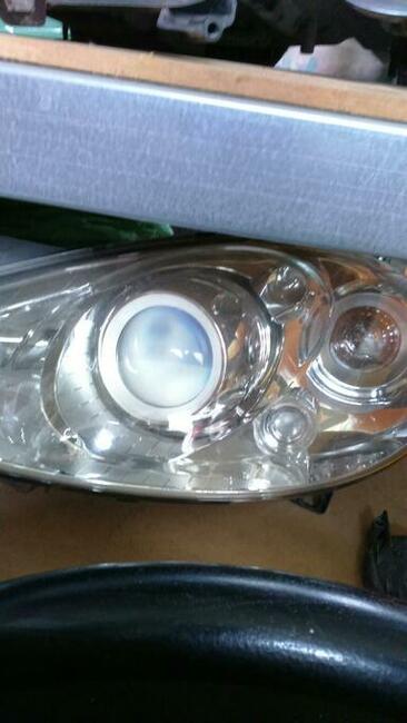 Mercedes A klasa w 169 - reflektory przód